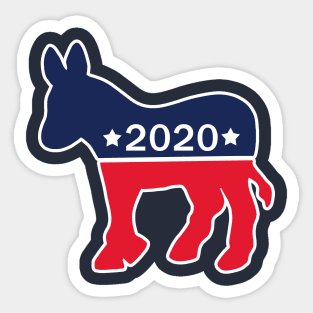 Democratic Donkey Sticker